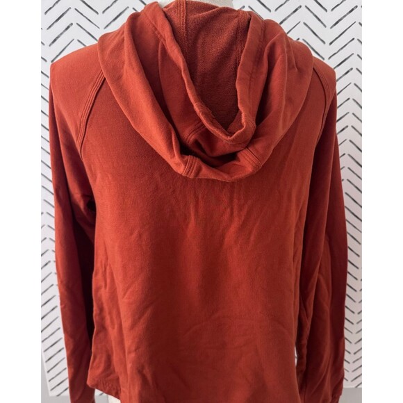 Athleta Boardwalk High Hip Hoodie Size XS Canyon Orange - Picture 3 of 7